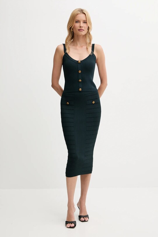 Guess szoknya EVANGELINE W5YD66.Z0130 zöld AW25