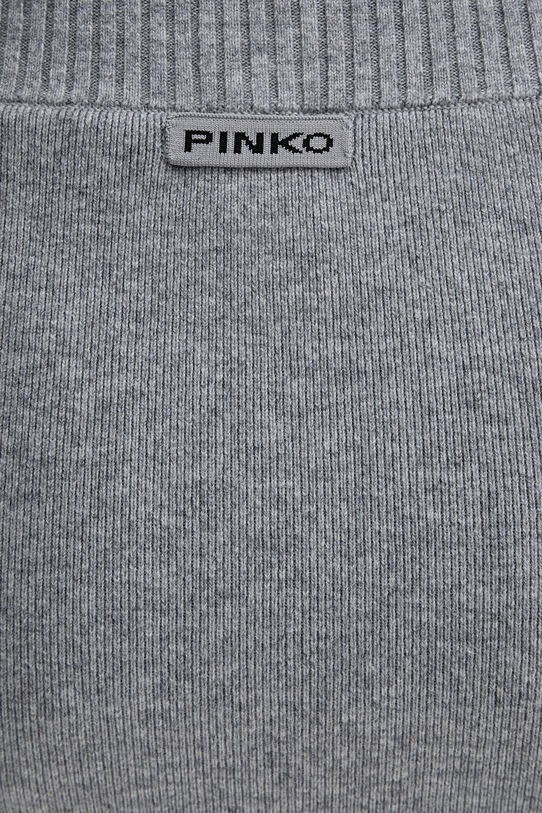 Pinko spódnica z dodatkiem wełny szary 105489.A2Q9