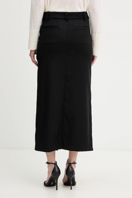 Odzież Pinko spódnica z dodatkiem wełny 106134.A30C czarny