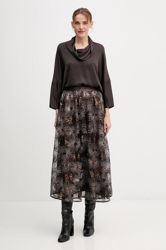 Sukně OUI 95443 hnědá AW25