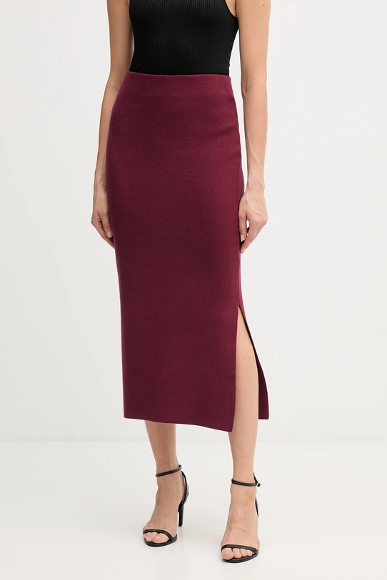 Joseph Ribkoff spódnica casual bordowy 243967F25