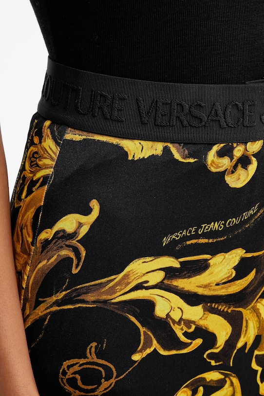 Versace Jeans Couture fustă negru 79HAE806.JS500