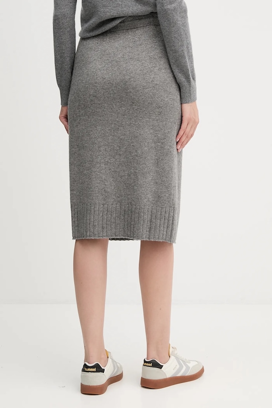 Îmbrăcăminte United Colors of Benetton fustă cu lână 112HD001V gri