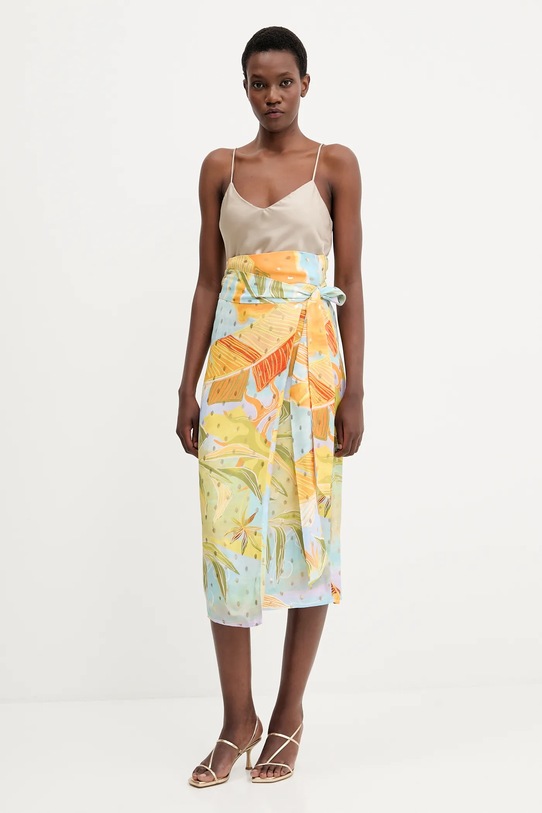 Never Fully Dressed spódnica Jaspre NFDSK625 niebieski AW25