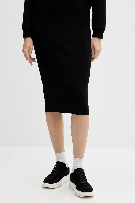 Armani Exchange spódnica midi czarny XW001302.AF10352