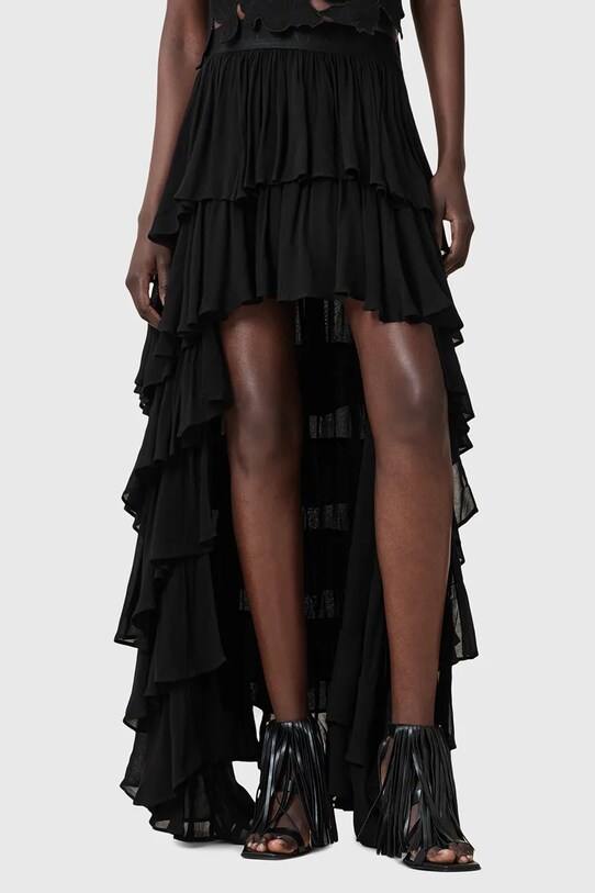 Sukňa AllSaints CAVARLY W072RC čierna AW25