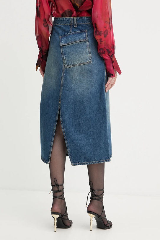 Odzież Victoria Beckham spódnica jeansowa 1325DSK006587B niebieski