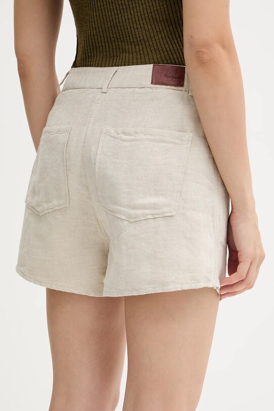 Odzież Pepe Jeans spódnicospodnie PL901224 beżowy
