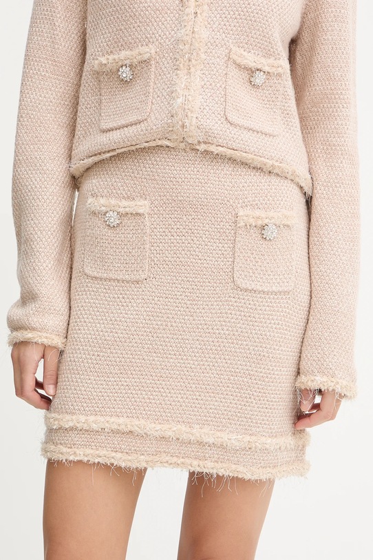 Blugirl Blumarine szoknya mintás bézs RF5154.MA950