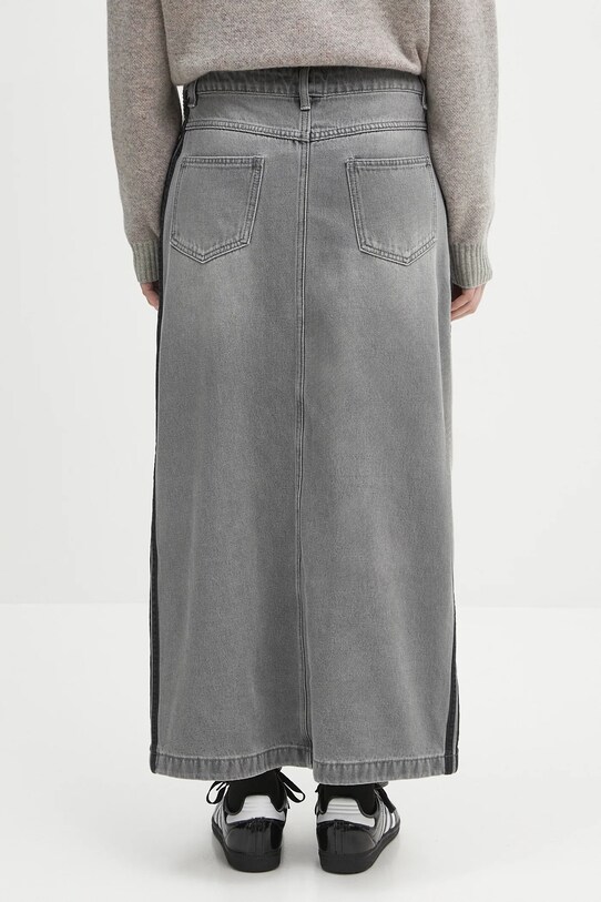 Îmbrăcăminte adidas Originals fustă jeans Denim Long Skirt JW2659 gri