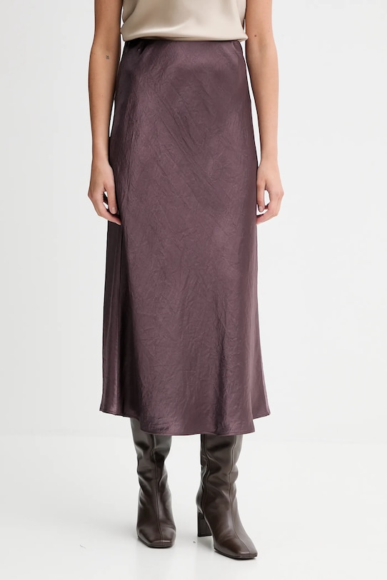 Sukně MM ALESSIO midi burgundské 2526106018600