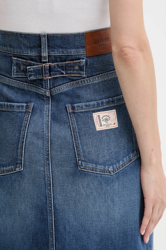 Jeans krilo Weekend Max Mara ZARELIA mornarsko modra 2525106061600