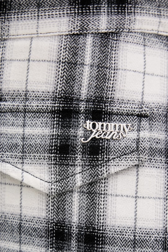 Tommy Jeans spódnica bawełniana DW0DW21461 czarny