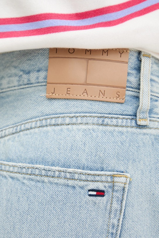 Tommy Jeans spódnica jeansowa niebieski DW0DW21560