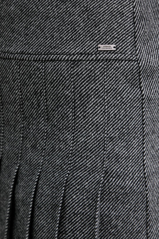 Armani Exchange spódnica z dodatkiem wełny szary XW000694.AF16146