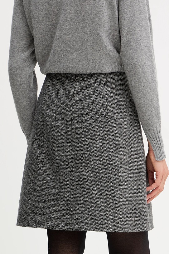 Odzież Weekend Max Mara spódnica wełniana MARCHE 2525106022600 szary