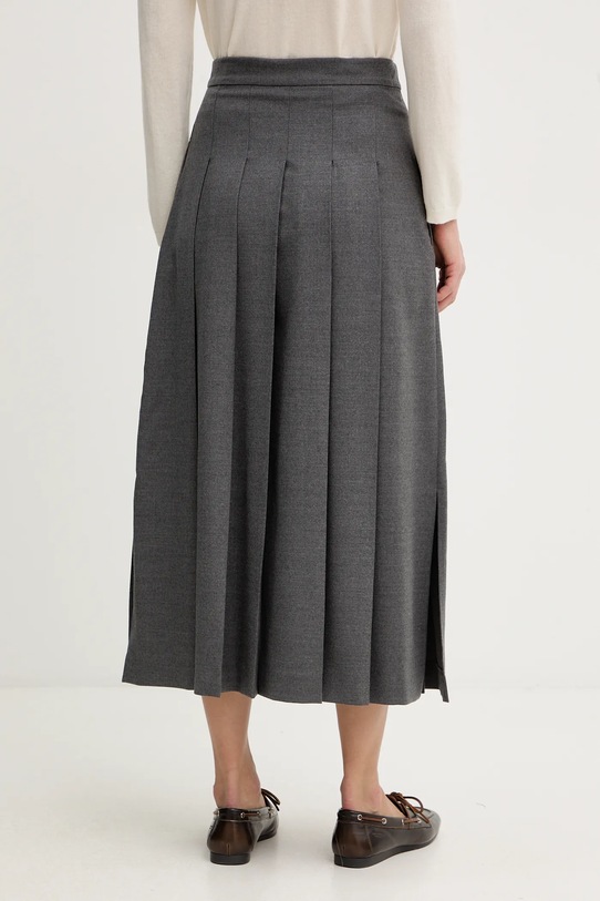 Odzież Weekend Max Mara spódnica z dodatkiem wełny FASTOSO 2525106062600 szary