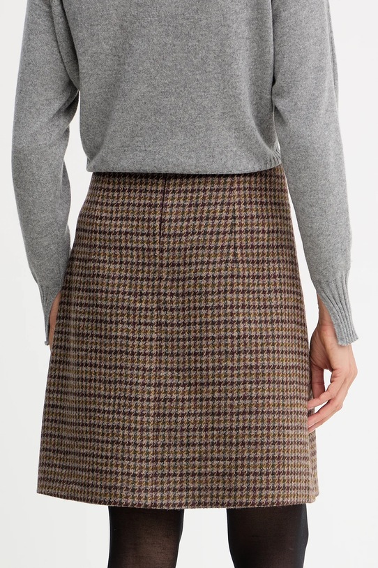 Odzież Weekend Max Mara spódnica z dodatkiem wełny VATA 2525106072600 bordowy