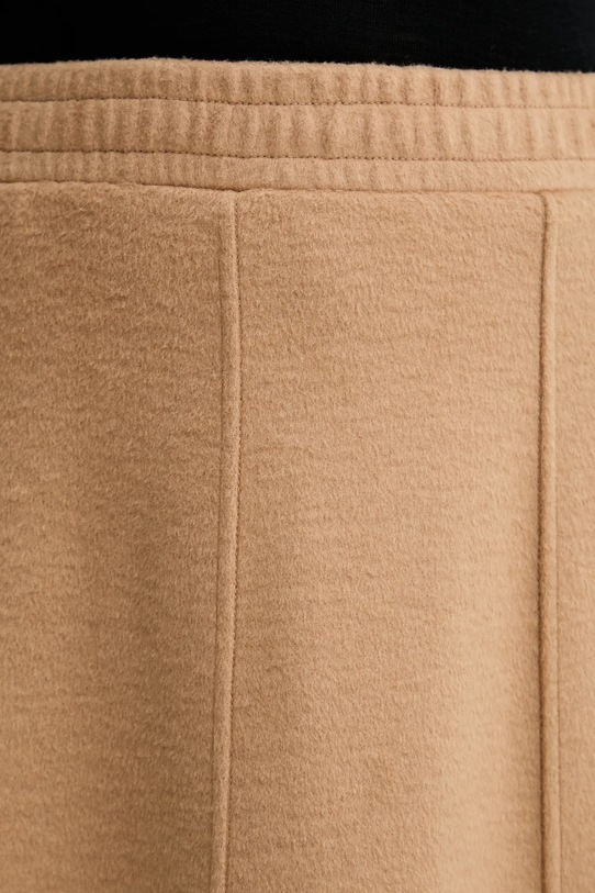 Weekend Max Mara spódnica z dodatkiem wełny CIRCEO zielony 2525776022600