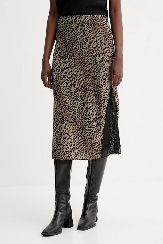 Suknja ZADIG&VOLTAIRE casual smeđa WWSK01622