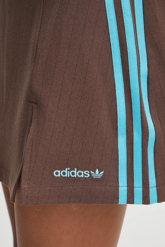 adidas Originals spódnica Tailored Skirt brązowy JX5305