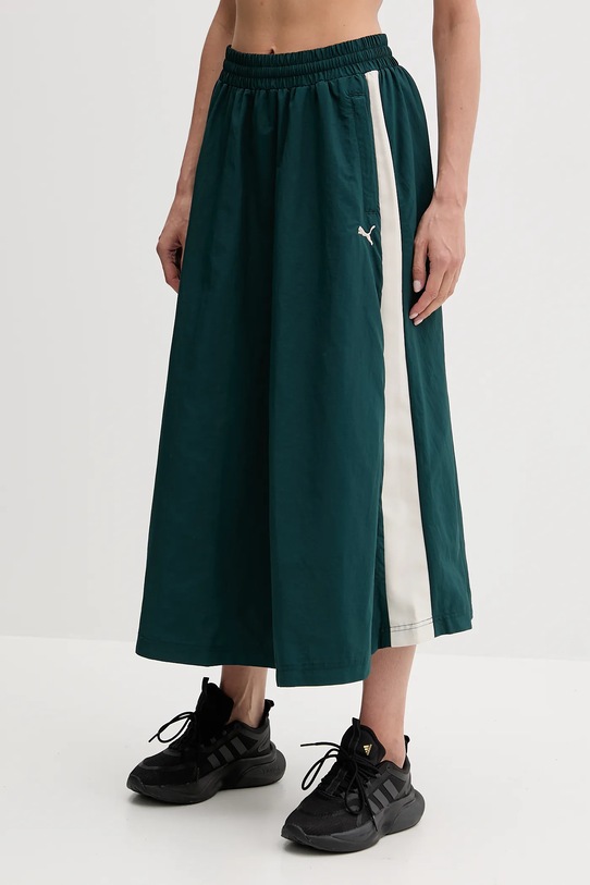 Puma spódnica midi zielony 633438