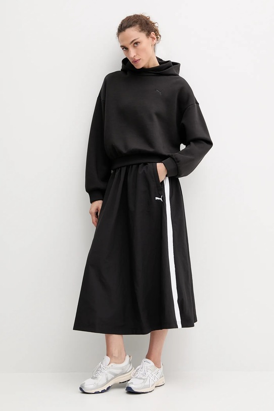 Puma spódnica 633438 czarny AW25