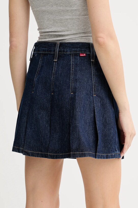 Odzież Levi's spódnica jeansowa 001VO granatowy