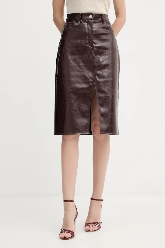 Liu Jo spódnica casual bordowy UF5232.E1038