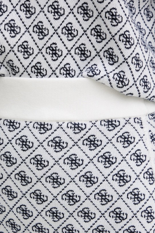 Guess fustă din amestec de lână AUBREY alb W5BD81.Z3JD2