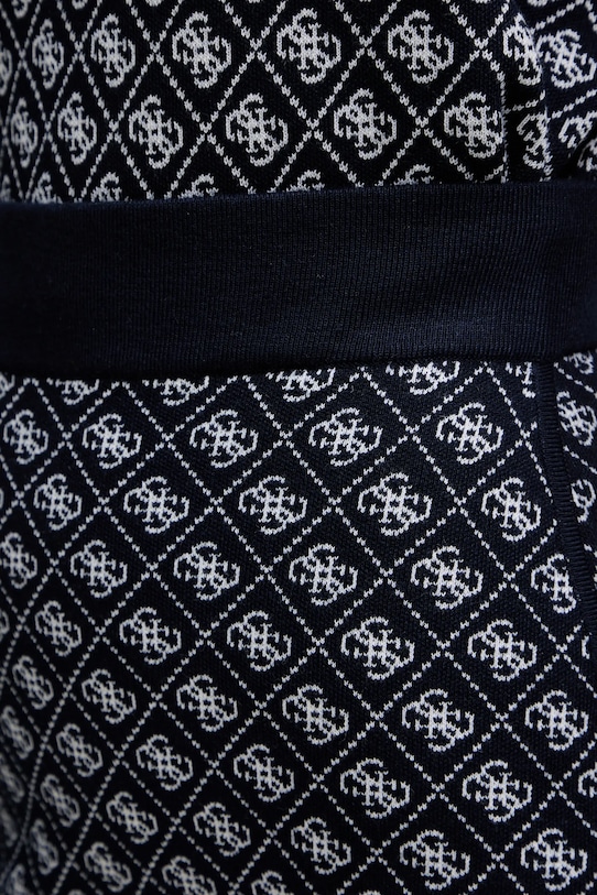 Юбка с примесью шерсти Guess AUBREY тёмно-синий W5BD81.Z3JD2