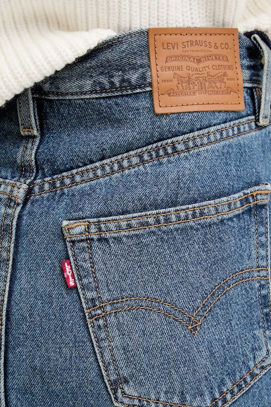 Džínová sukně Levi's modrá 003RO