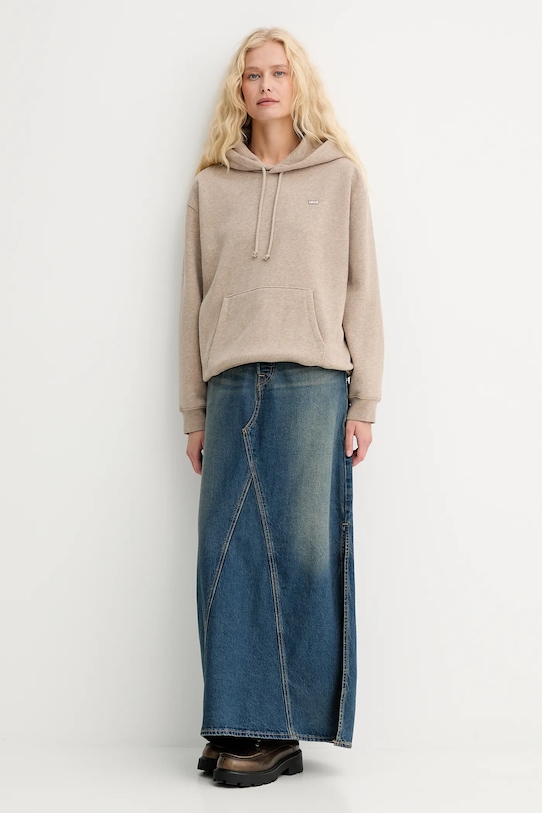 Levi's fustă jeans A8727.0014 bleumarin AW25