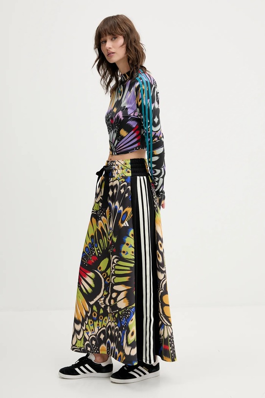 adidas fustă x Farm Rio JL8620 negru AW25