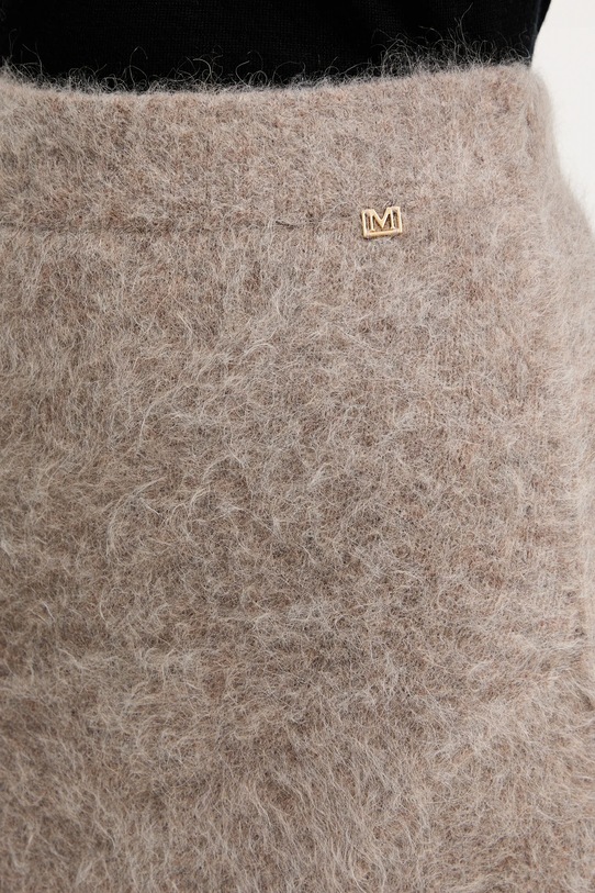 Marciano Guess spódnica z dodatkiem wełny AGNES beżowy 5BGD02.5794Z