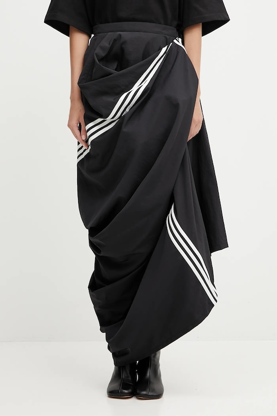Y-3 fustă Wire casual negru JV6782