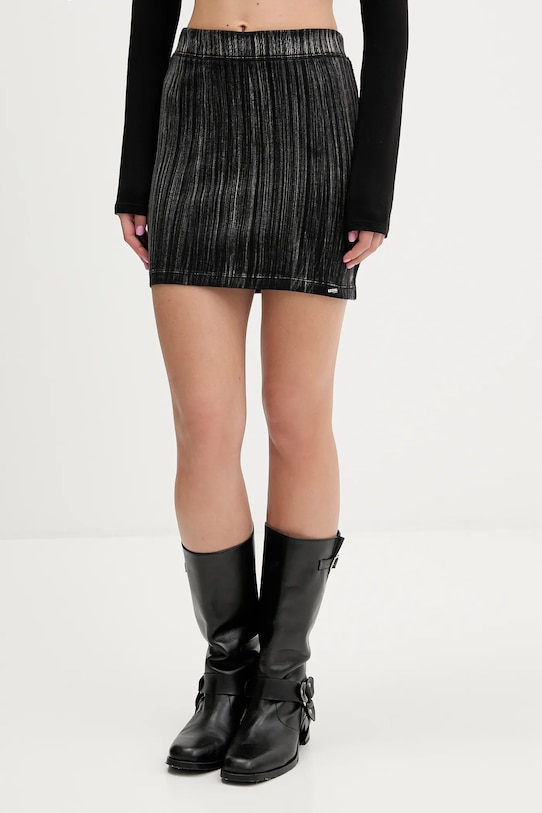 Guess Originals spódnica wzorzyste czarny W5BD1H.KCTT1