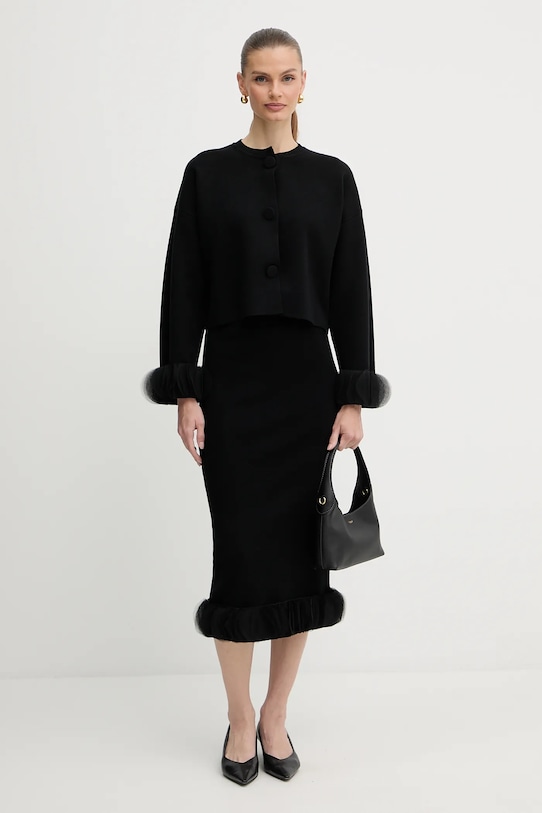 Twinset fustă 252AP3013 negru AW25