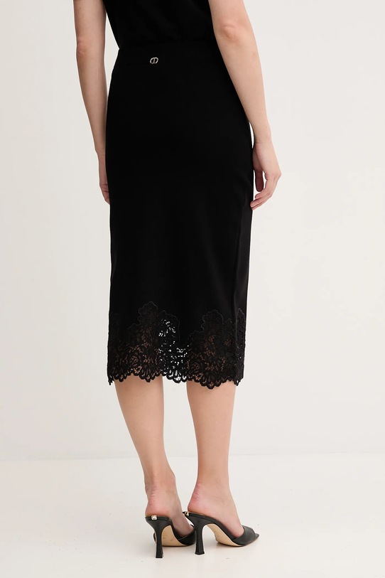 Odzież Twinset spódnica 252TP3390 czarny