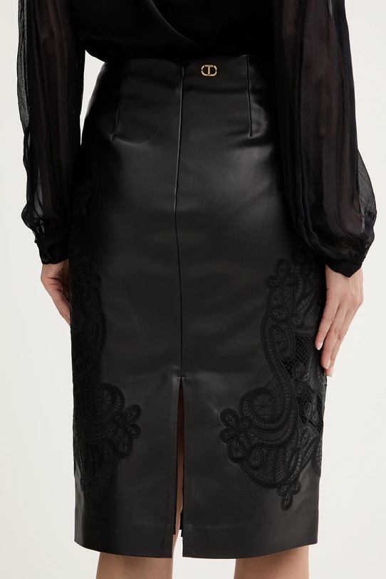 Odzież Twinset spódnica 252TT2011 czarny