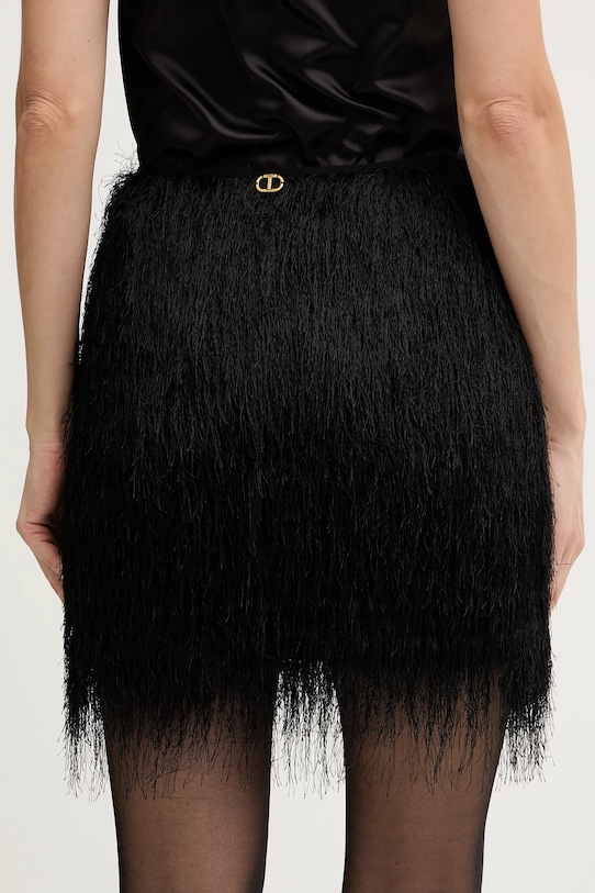 Odzież Twinset spódnica 252TT2302 czarny