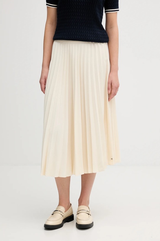 Tommy Hilfiger spódnica casual beżowy WW0WW48538