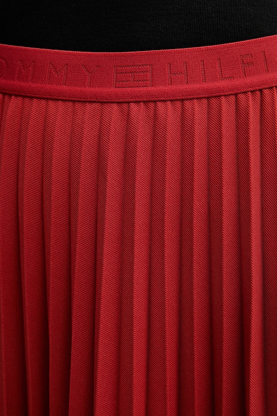Tommy Hilfiger spódnica bordowy WW0WW48538