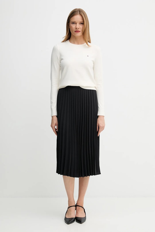 Tommy Hilfiger spódnica WW0WW48538 czarny AW25