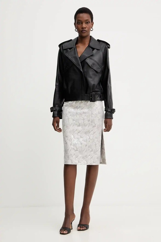 Luisa Spagnoli szoknya 542517.LS ezüst AW25
