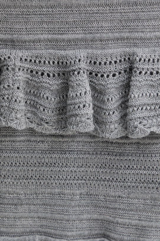 Luisa Spagnoli spódnica wełniana szary 100223