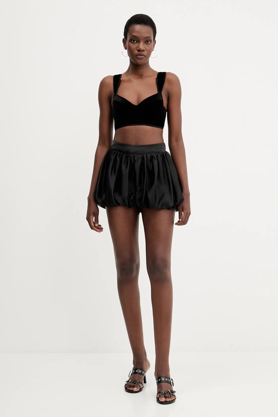 Bardot pantaloni scurți 60041PB negru AW25