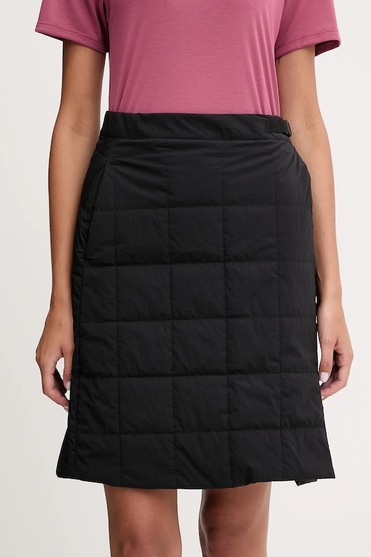 Jack Wolfskin fustă sport WINTERDUNE uni negru A65083