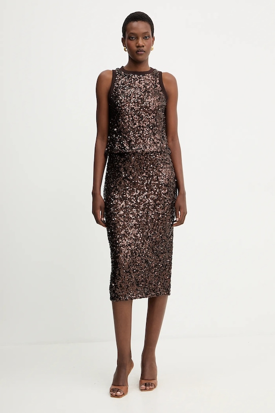 Marella spódnica 2523776011200 brązowy AW25