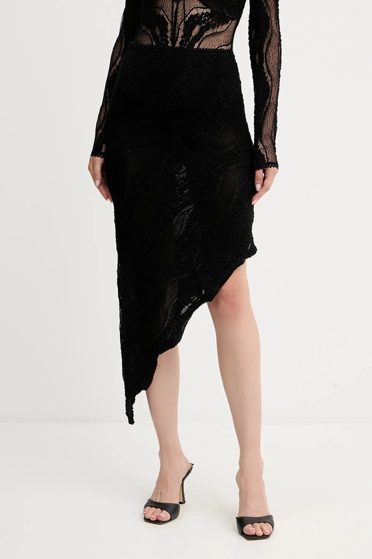 Charo Ruiz Ibiza fustă uni negru 257402